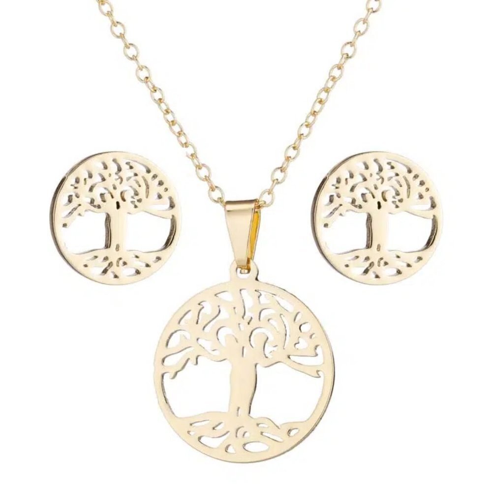 Tree of Life Three-piece Jewelry Set